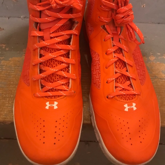 Under armor orange shoes Clearance
